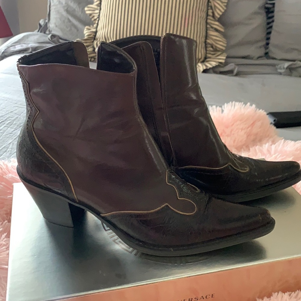 Frank Sarto L-Lowdown Cowboy Booties